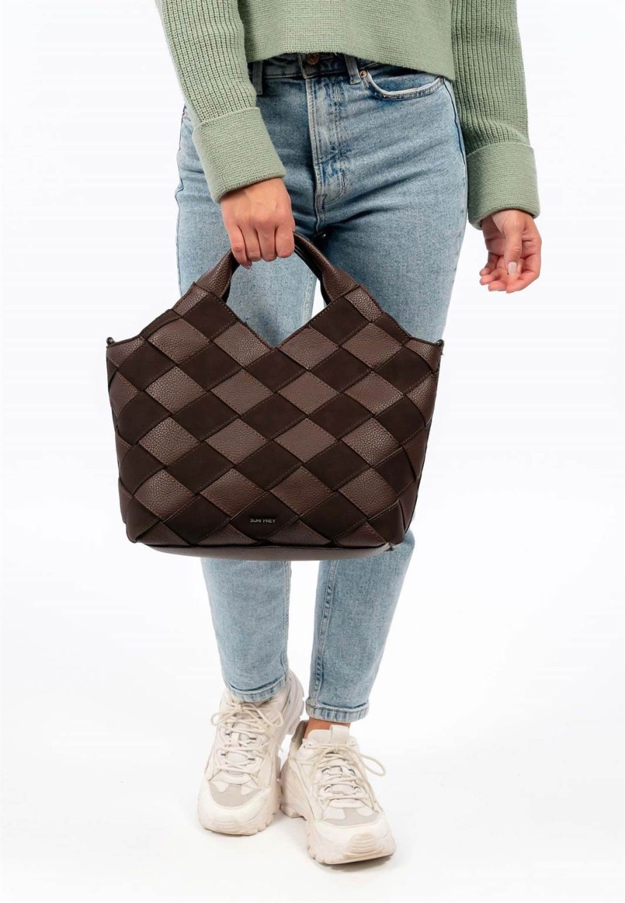SURI FREY Handtaschen braun Nandy