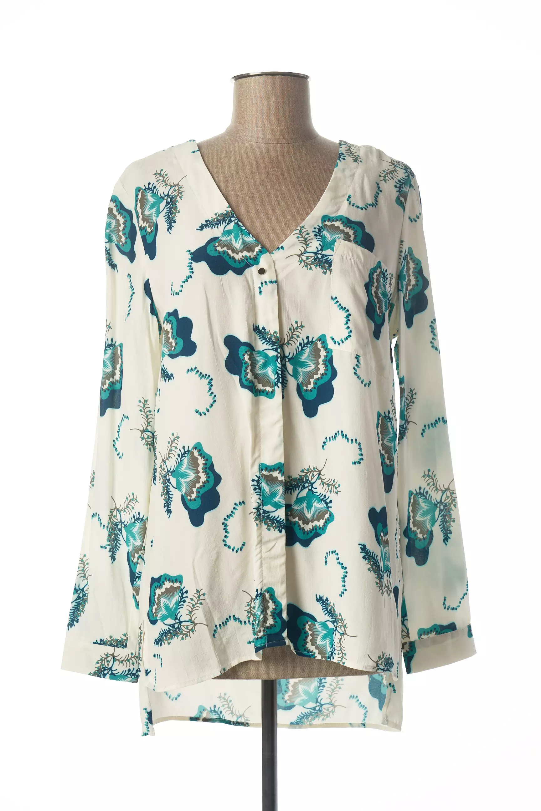 Julie Guerlande Blouses Femme couleur bleu
