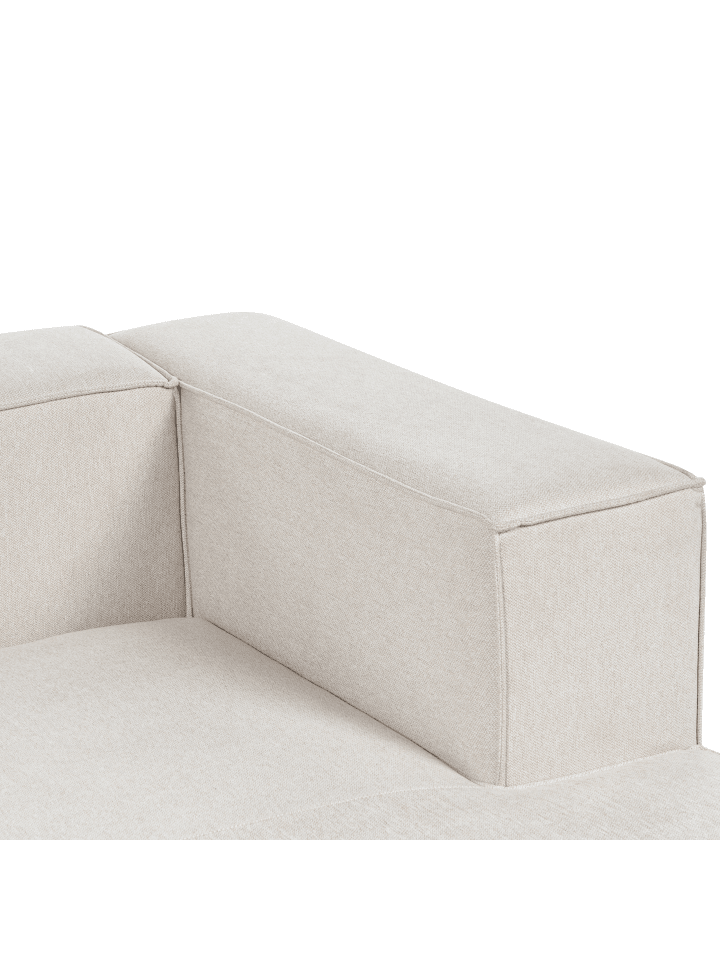 Beliani Ecksofa VERNON in Beige - (W) 330 x (H) 68 x (L) 178 cm günstig kaufen onesize