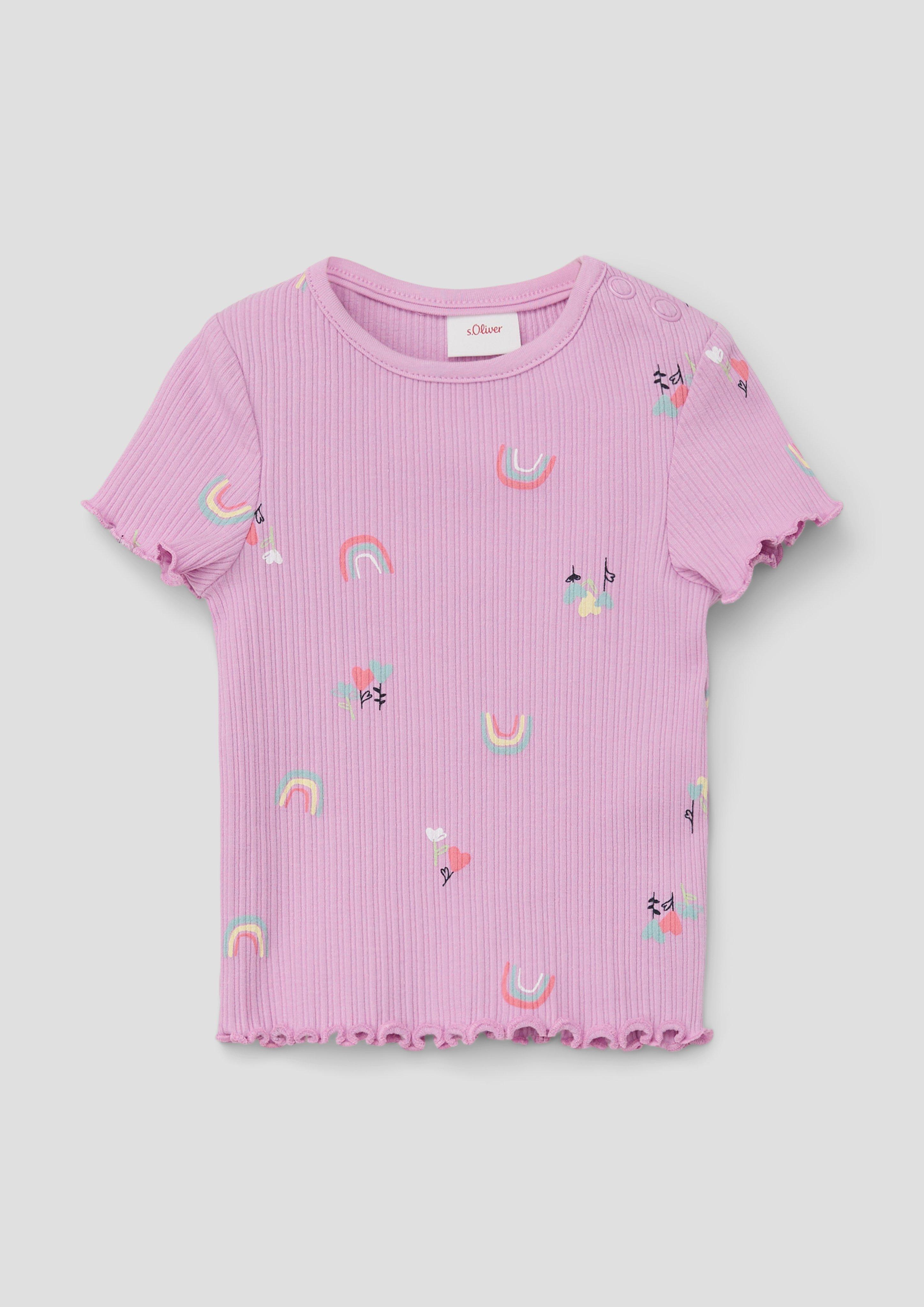 T-Shirt aus Rippware  2142885-44A2