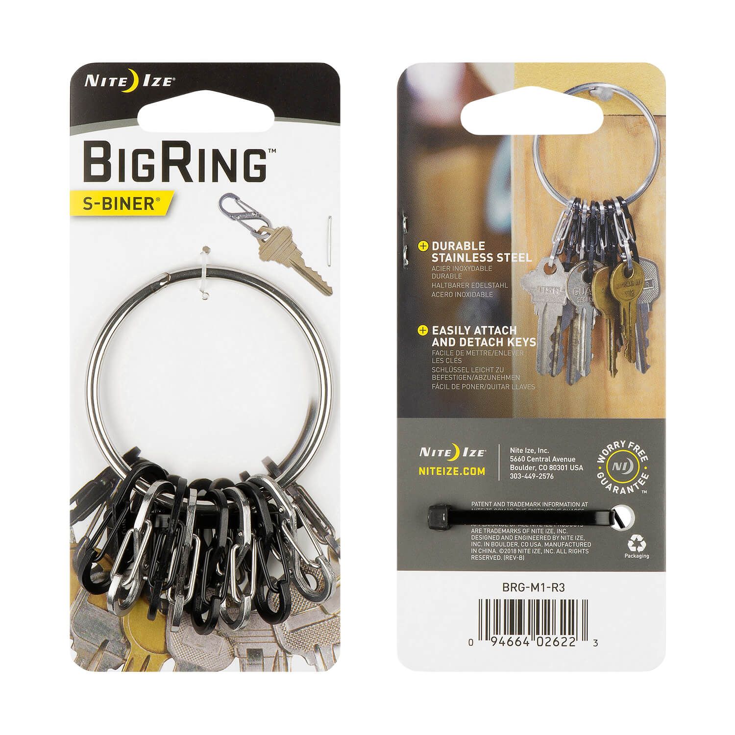 Big Ring Steel S-Biner