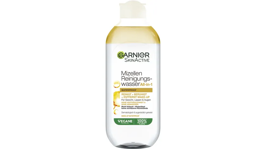 Garnier Skin Active Mizellen Reinigungswasser All-in-1 waterproof 400 ml