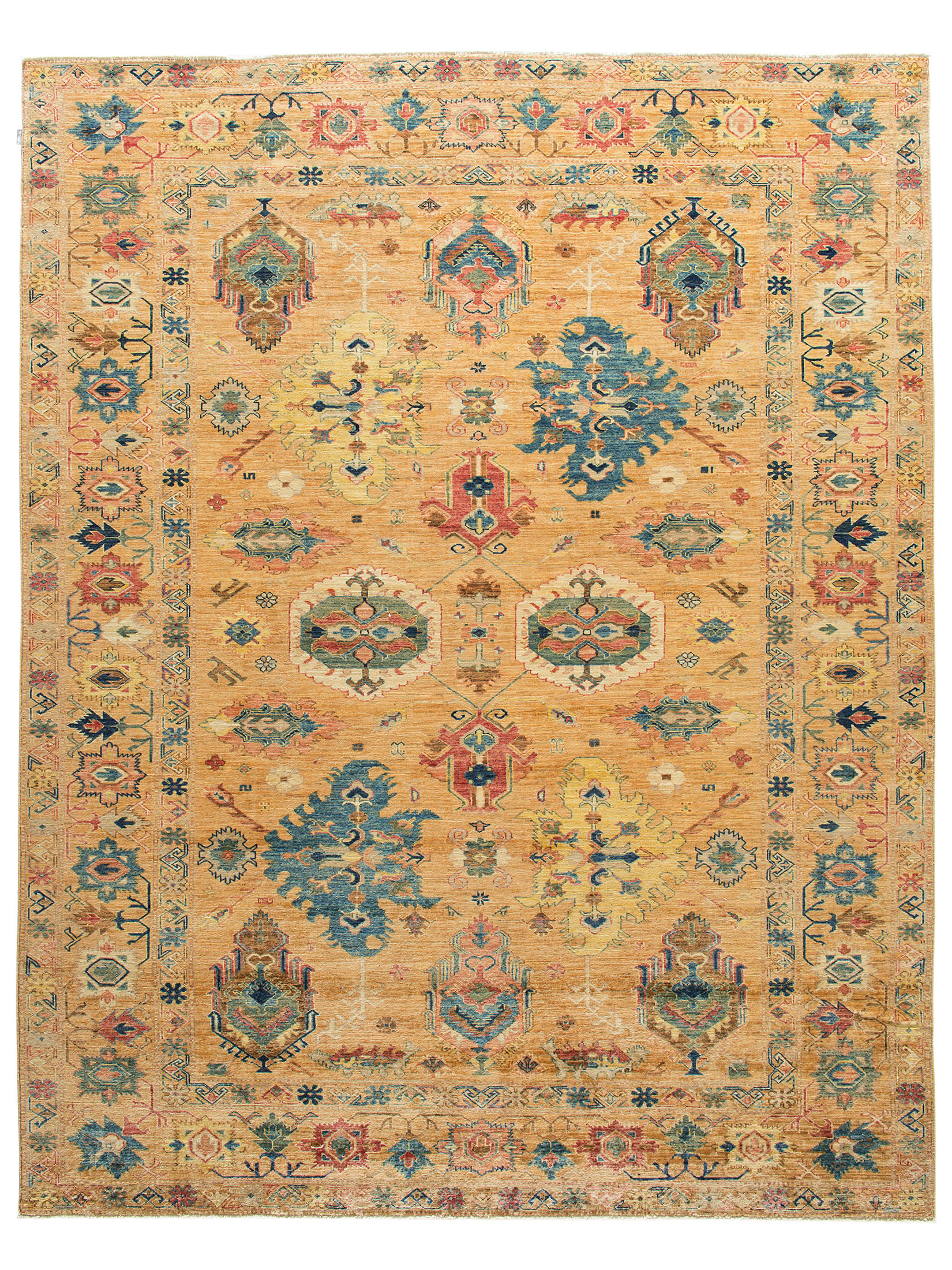 Kazak Ghazni ca. 246 x 310 cm, Unikat / Einzelstück