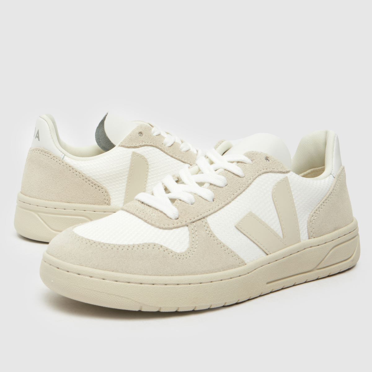 VEJA v-10 sneakers i vitt