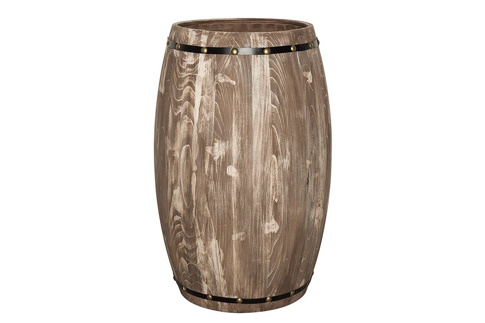 riess-ambiente Weinregal BODEGA 80cm natur, Einzelartikel 1-tlg., Holz · Flaschen · Fass · Pinie