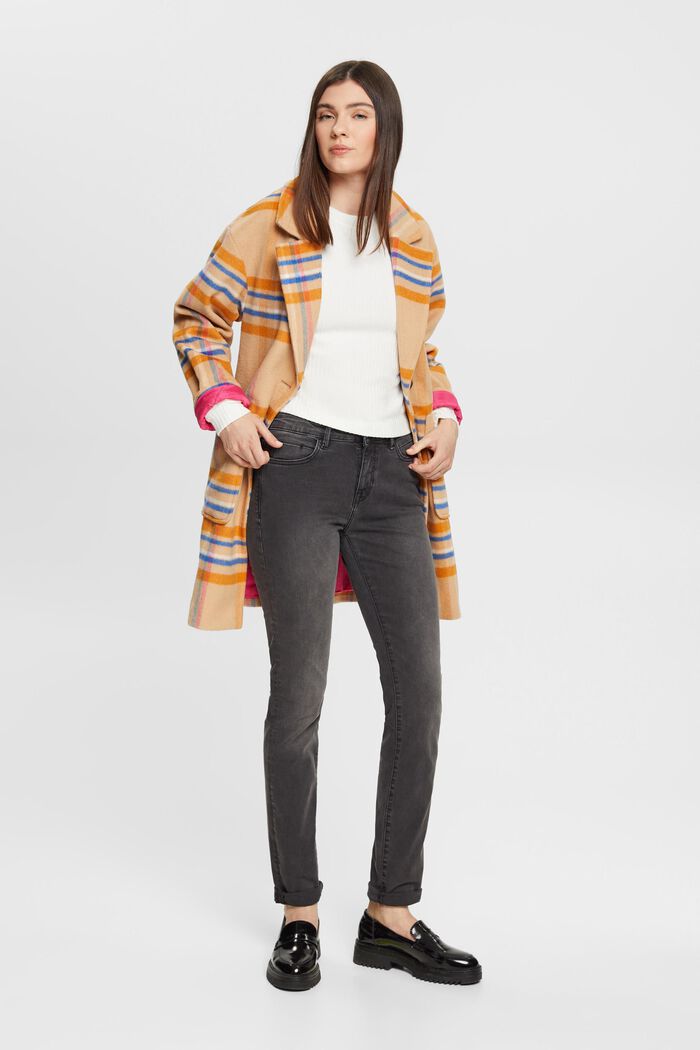 Mid-Rise-Stretchjeans in Slim Fit, Dual Max