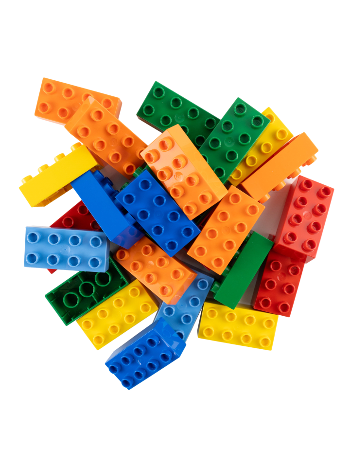 LEGO DUPLO® 2x4 Bausteine Bunt 3011 25x Teile - ab 18 Monaten in multicolored günstig kaufen Anzahl: 25 Stück