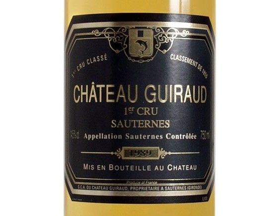 Château Guiraud 1989 Bordeaux Sauternes