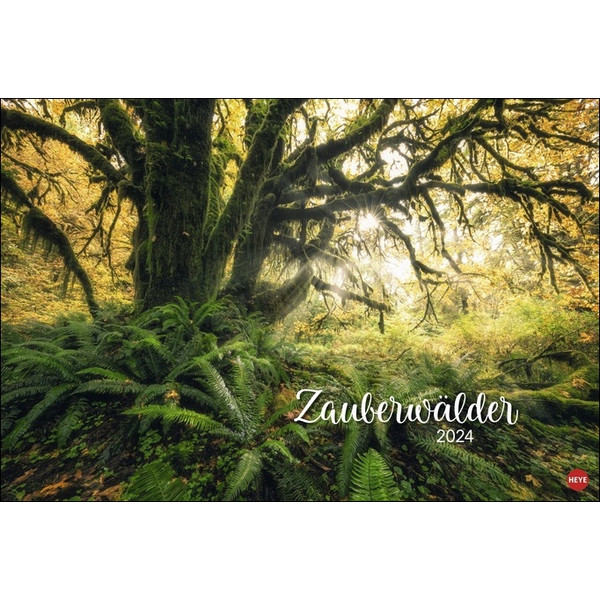 ZAUBERWÄLDER EDITION KALENDER 2024. WANDKALENDER XL - Kalender
