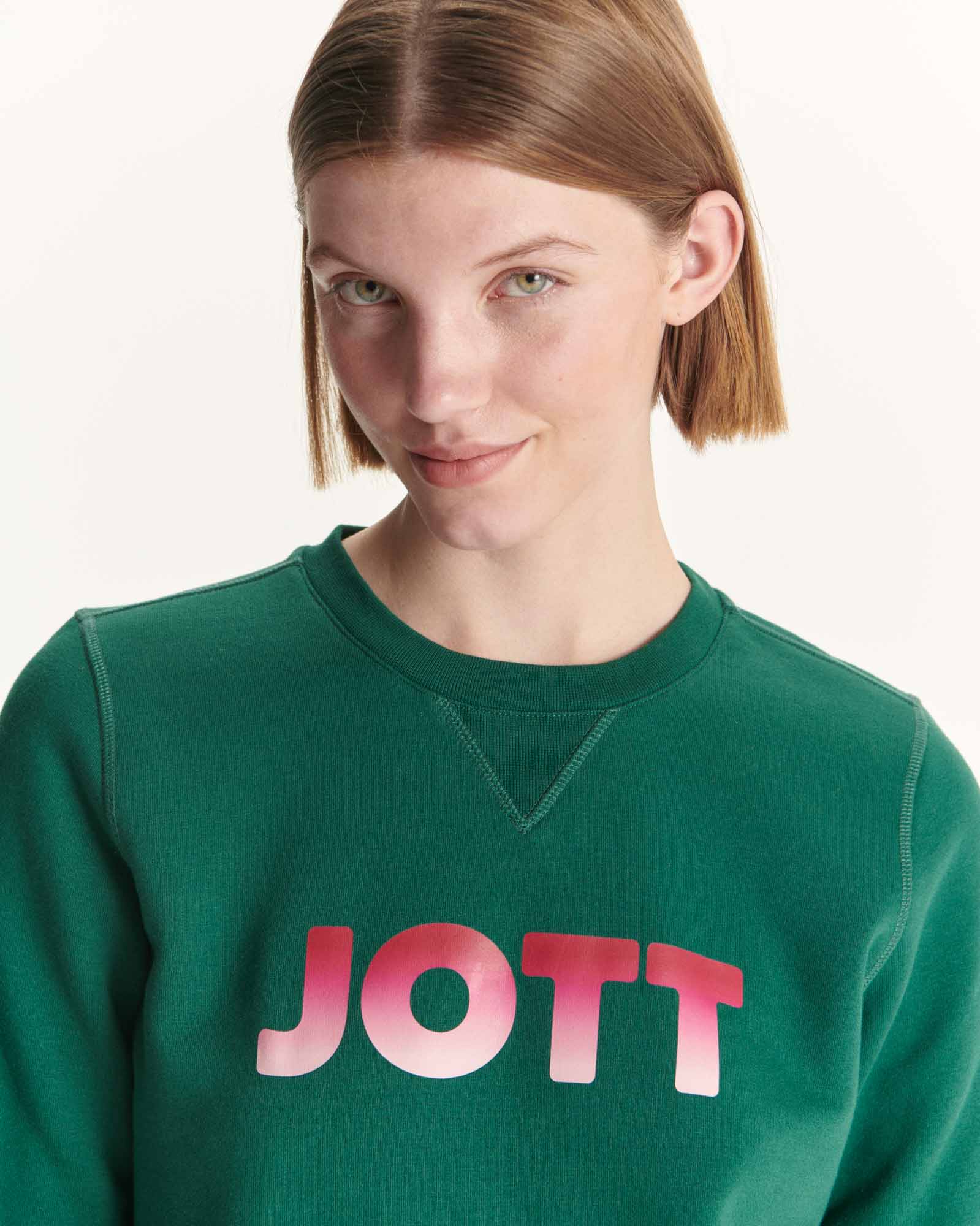 Sweat en coton biologique Vert foncé Elvas