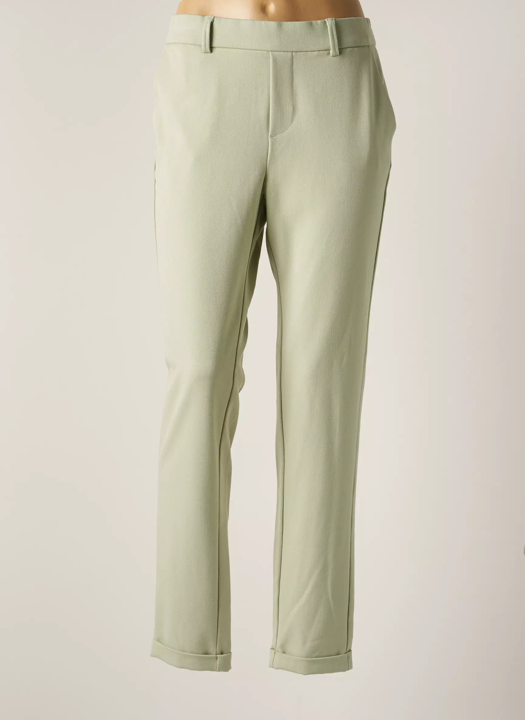 Vero Moda Pantalons Chino Femme couleur vert