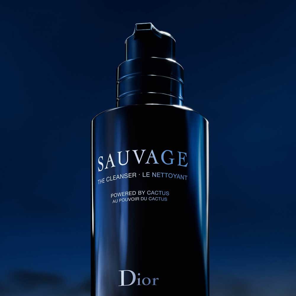 DIOR Sauvage Gesichtsreiniger - Schwarze Kohle und Kaktus