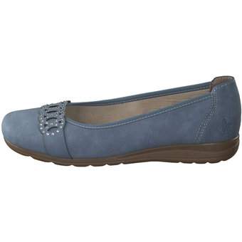 Rieker Ballerina in blau