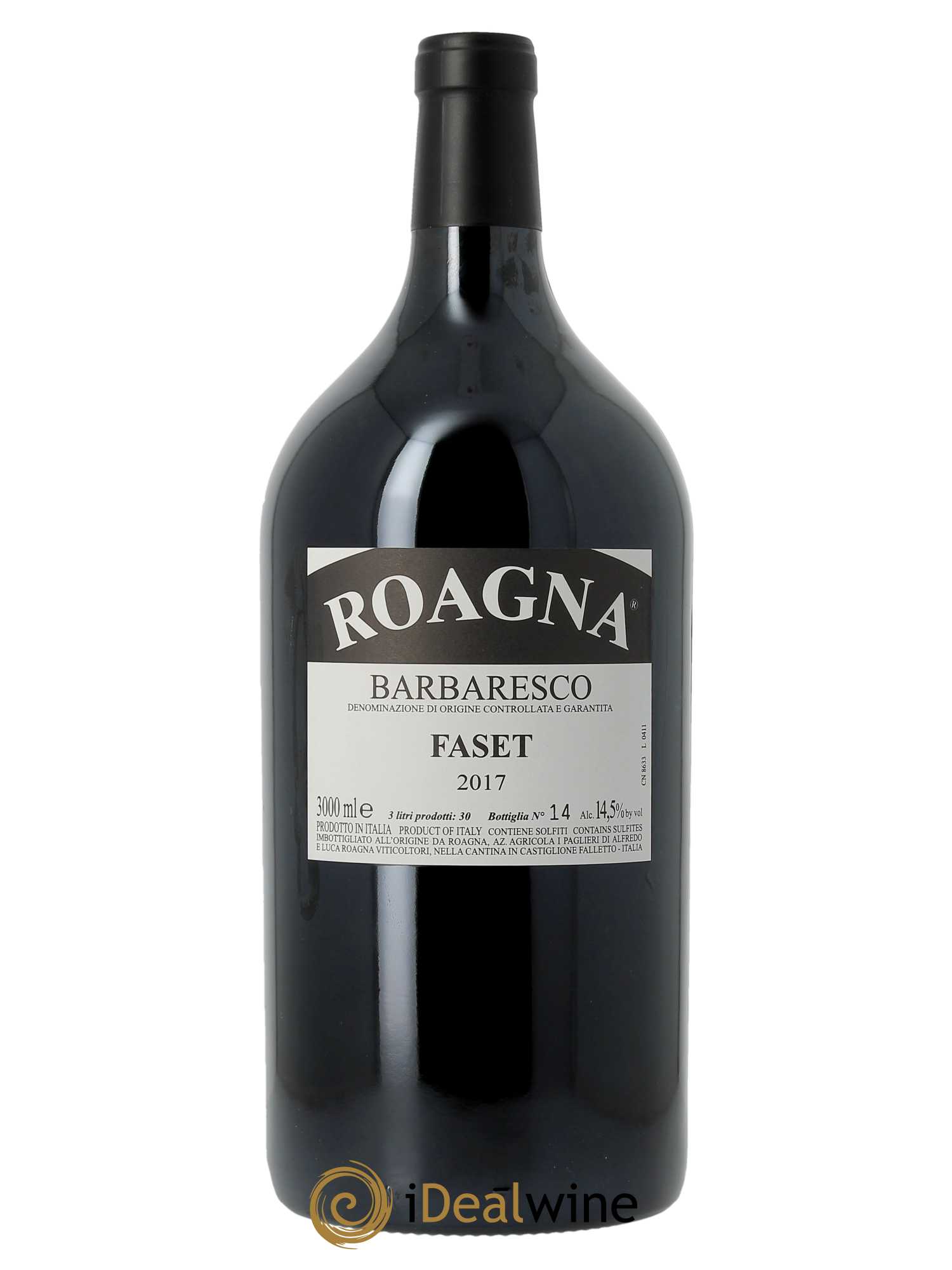 Barbaresco DOCG Faset Roagna  2017 - Lot de 1 Double-magnum