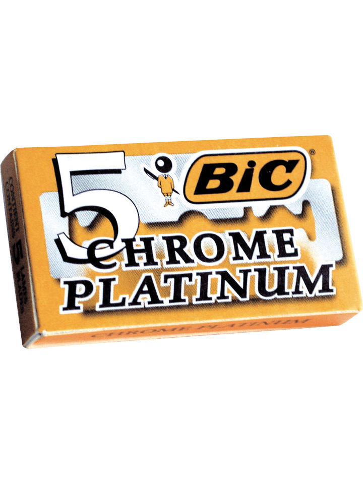 Bic Rasierklingen, 100 Stück, Chrome Platinum, für jeden Rasierhobel, rostfrei günstig kaufen onesize
