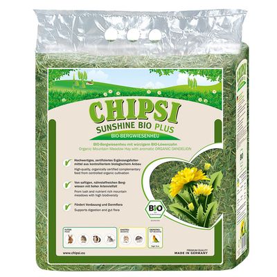 Chipsi Sunshine Bio Plus Bergwiesenheu