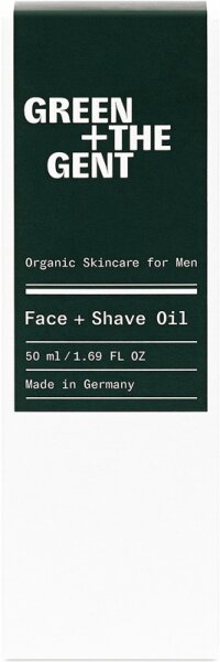 Green + The Gent Face + Shave Oil Rasieröl