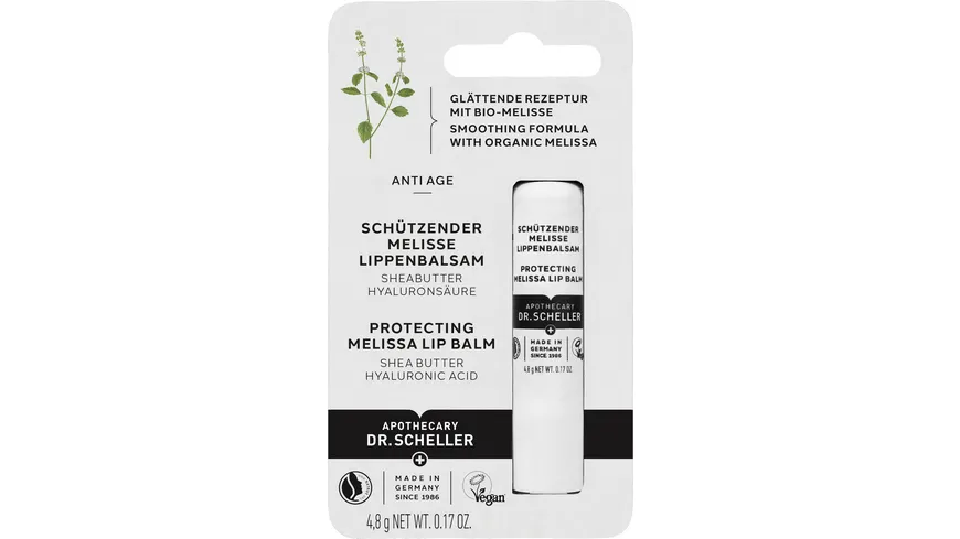 DR.SCHELLER Schützender Melisse Lippenbalsam 4.8 g