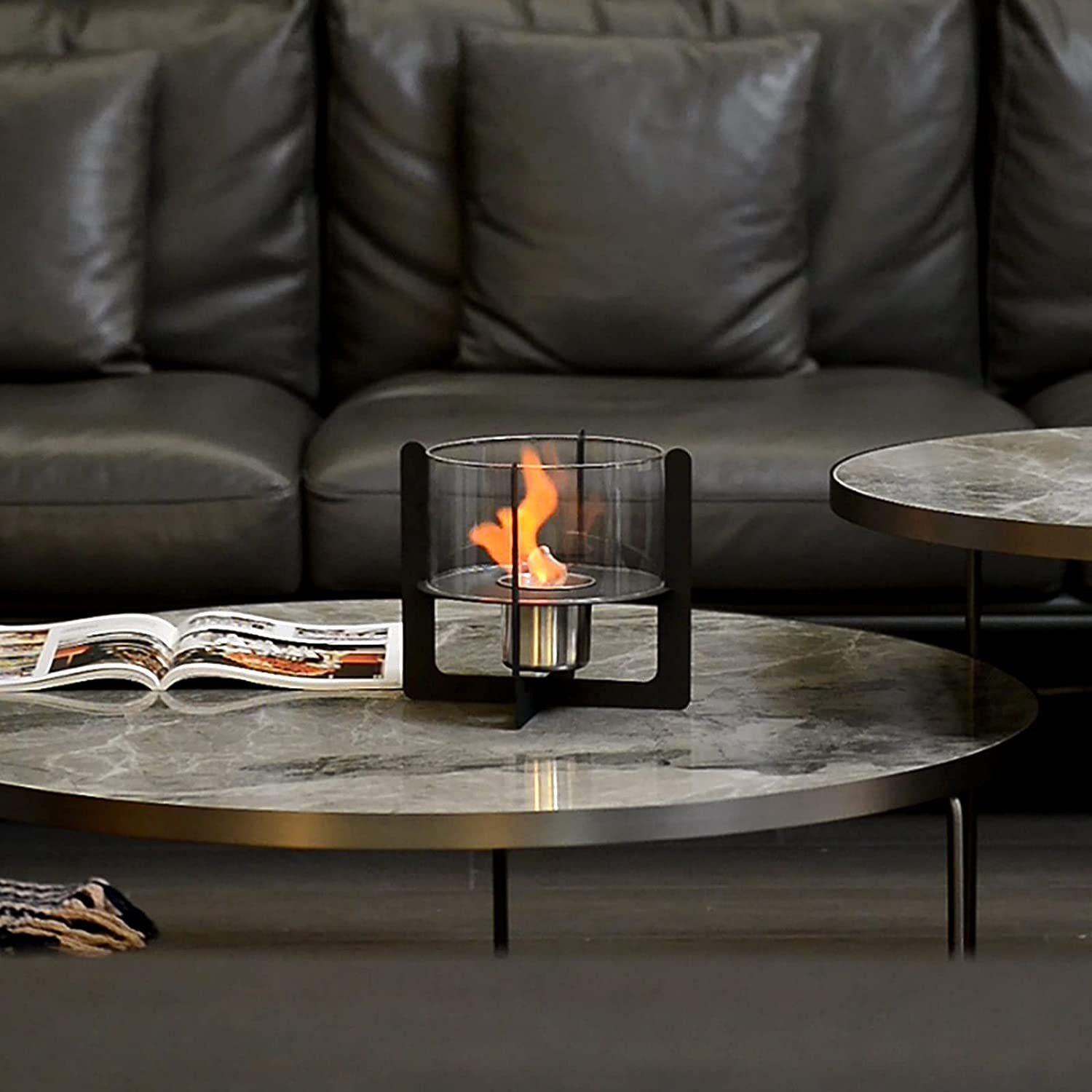 AUFUN Dekokamin Bioethanol Kamin, Indoor und Outdoor
