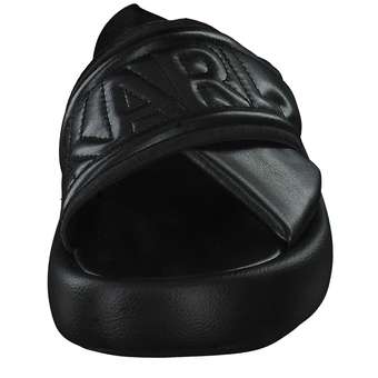 Karl Lagerfeld Laguna Puffa Strap Slide in schwarz