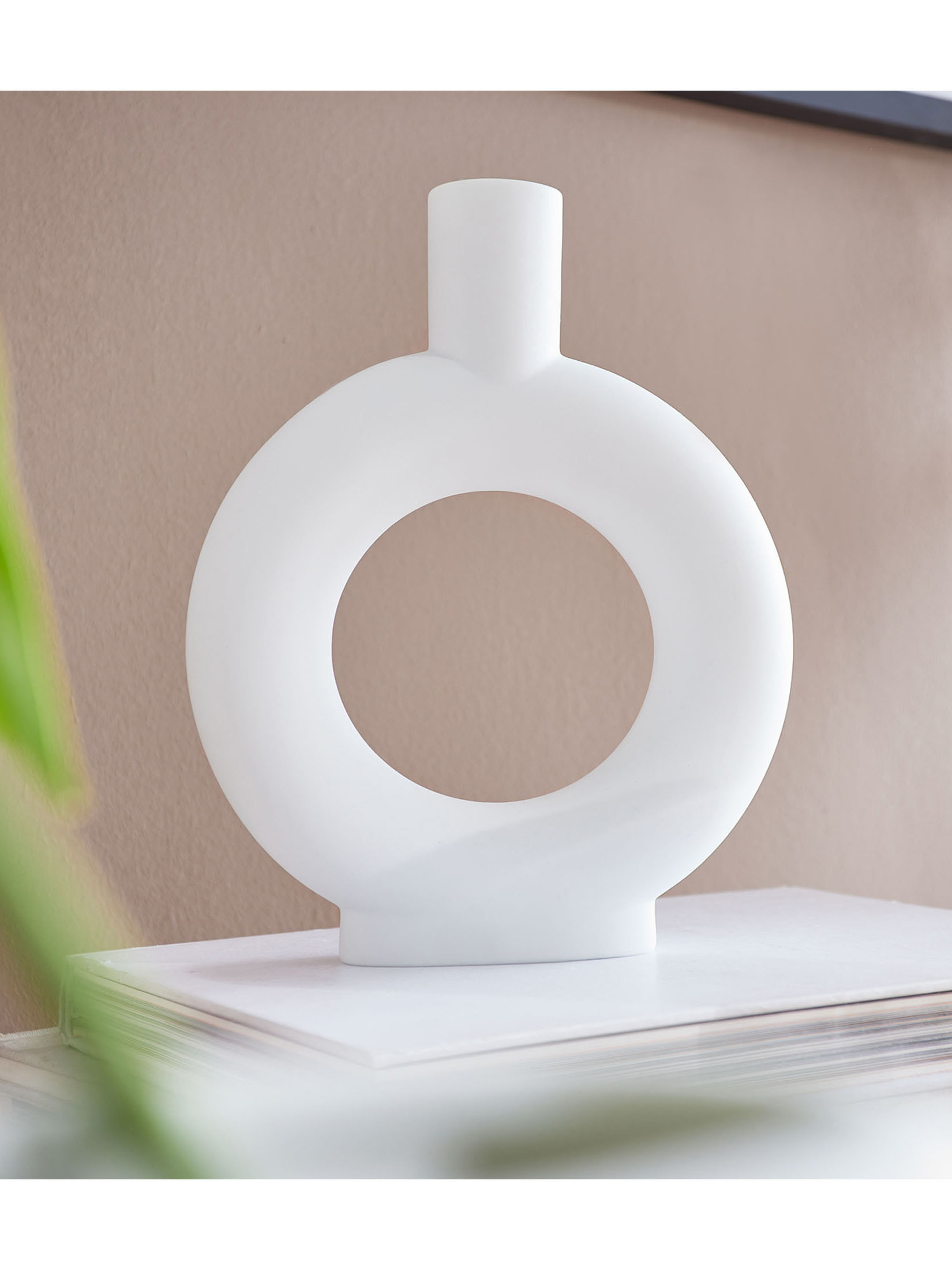 Hulao Vase, Weiss