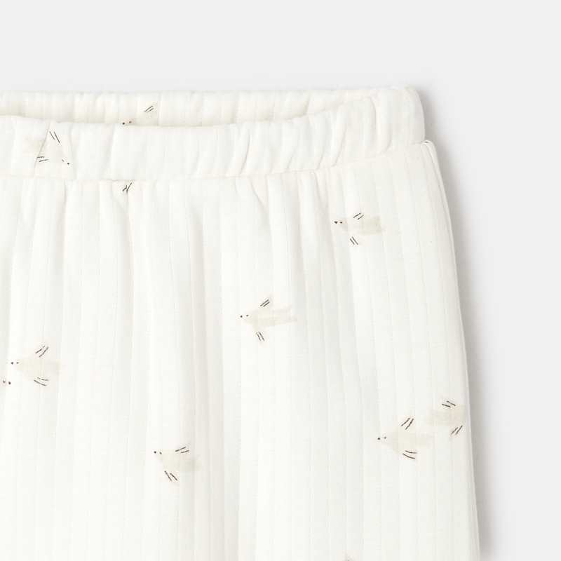 Pantalon matelassé imprimé beige naissance Absorba