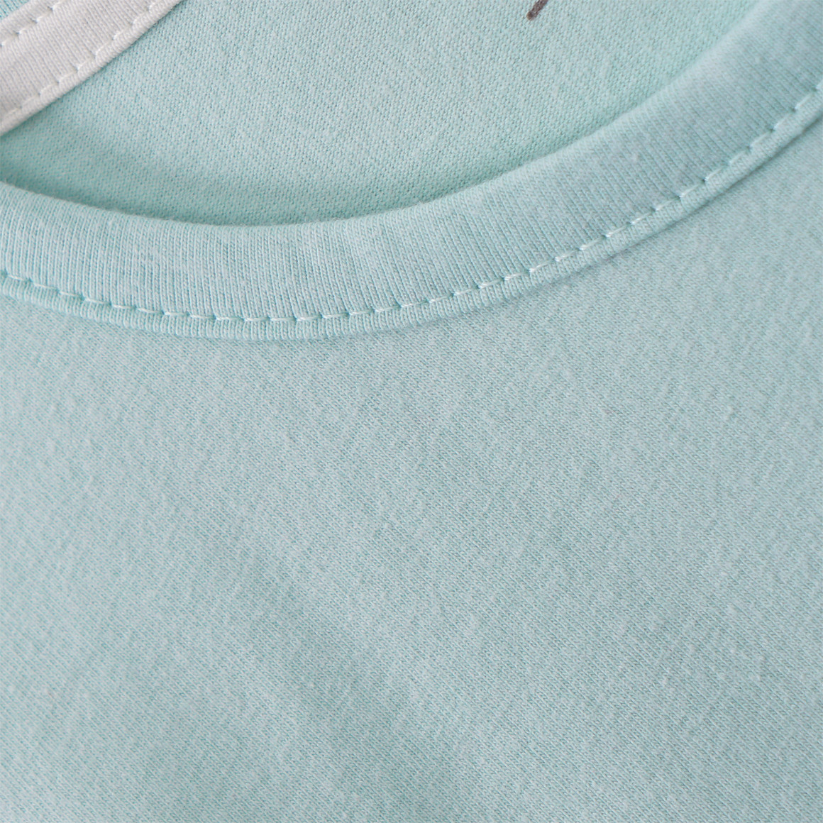 Mädchen Langarmshirt mit Pferde-Print