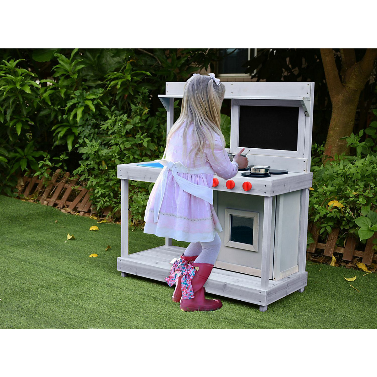 Outdoor Matschküche Noah mit Kreidetafel