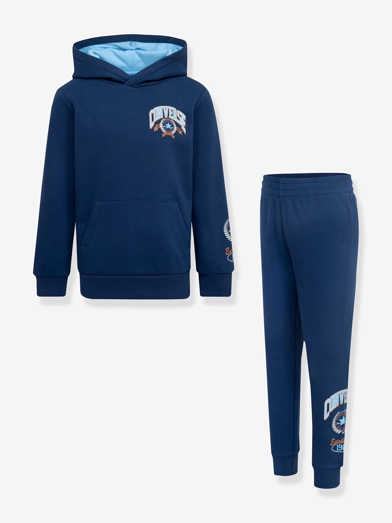 Converse Jungen Sport-Set: Kapuzensweatshirt & Shorts CONVERSE - marine