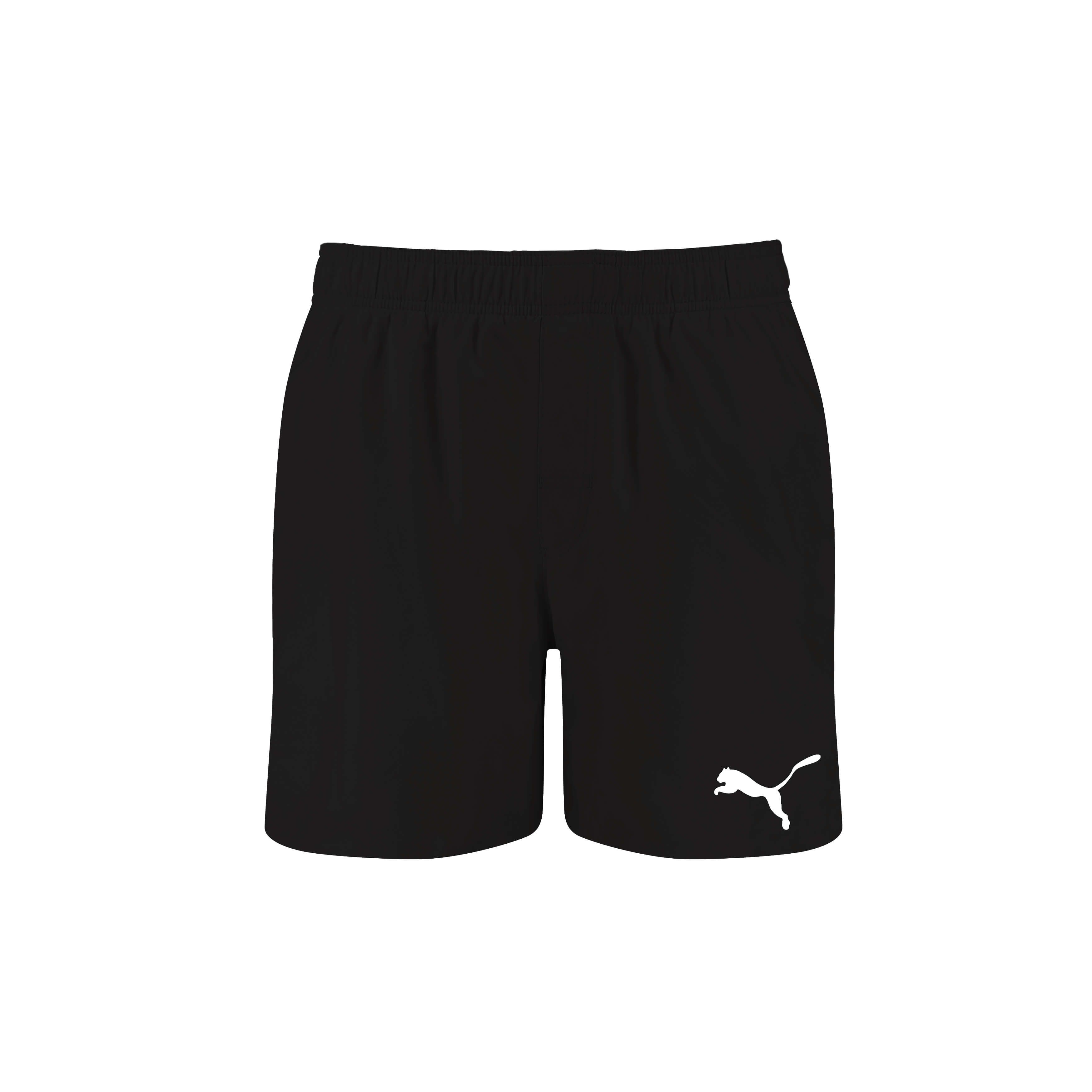 PUMA Mid Shorts schwarze Badehose
