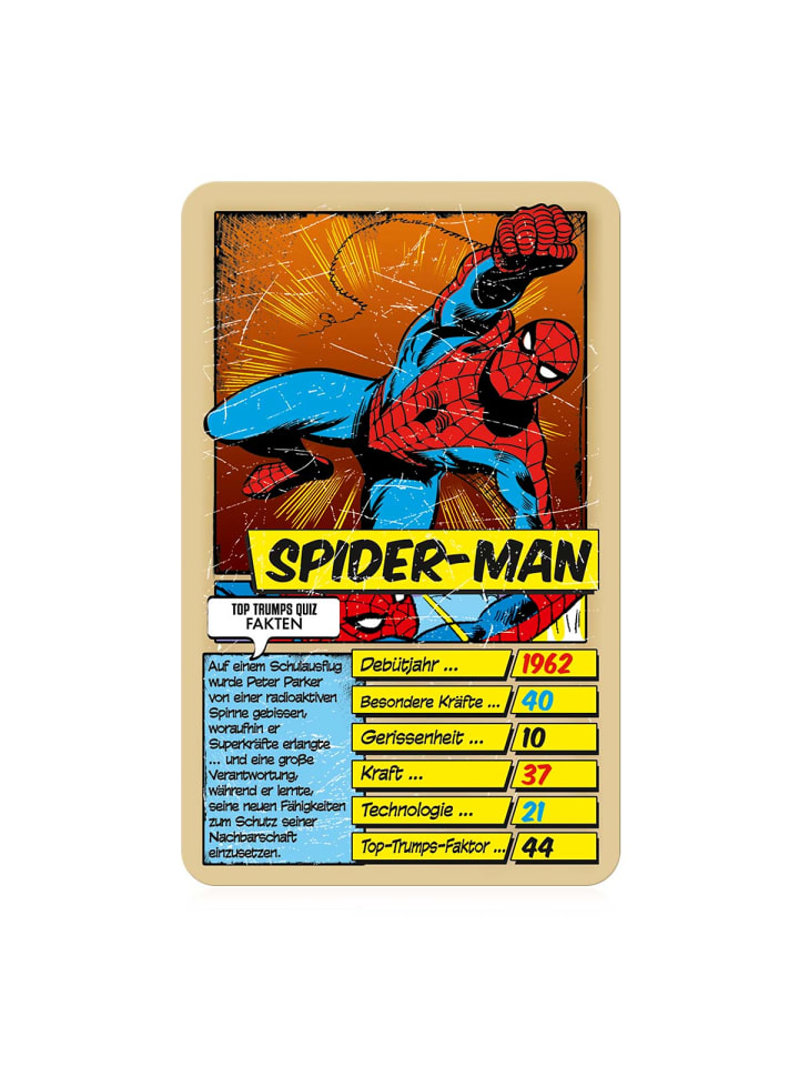 Winning Moves Top Trumps - Marvel Comics Retro Kartenspiel Quartett in bunt günstig kaufen onesize