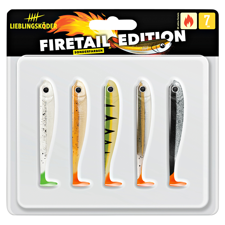 Lieblingsköder Gummifisch Barschköder (7 cm)