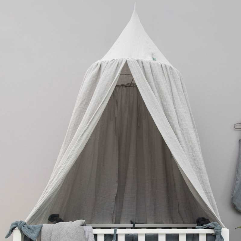 Ciel de lit Bliss gris Trixie