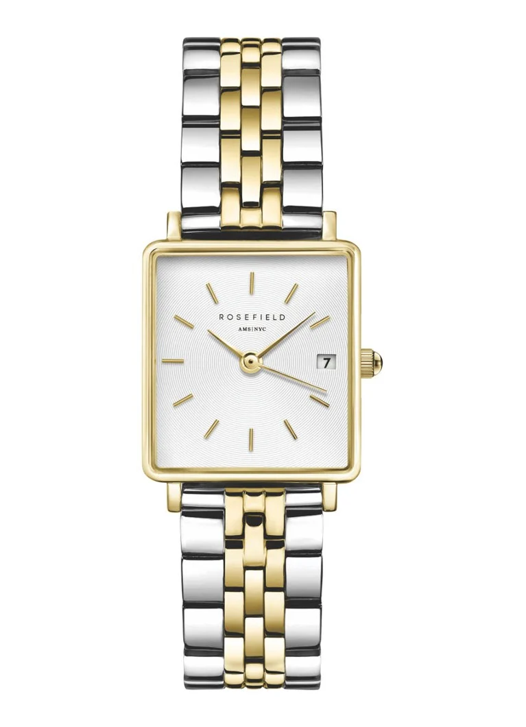 Rosefield The Mini Boxy watch QMWSSG-Q023