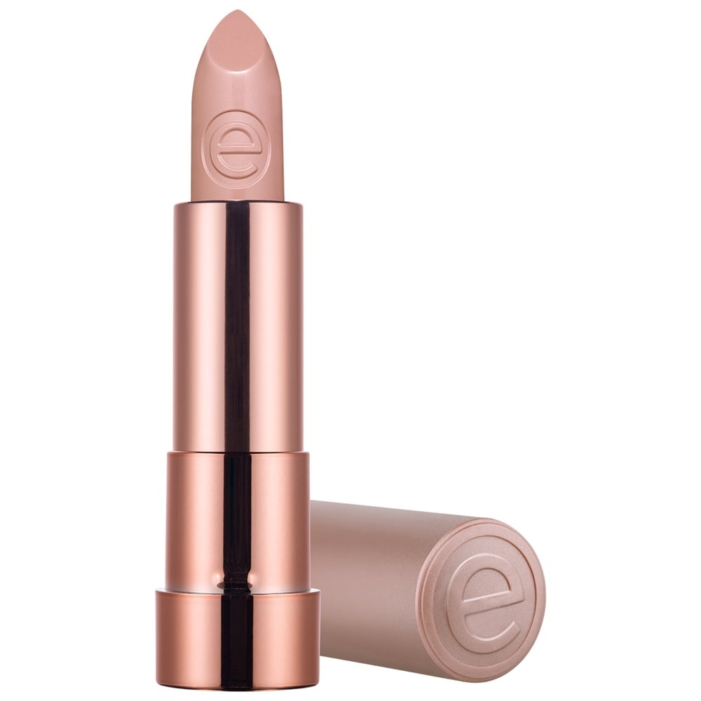 essence hydrating nude lipstick rouge à lèvres en stick nude hydratant 301 ROMANTIC Rouge à Lèvres