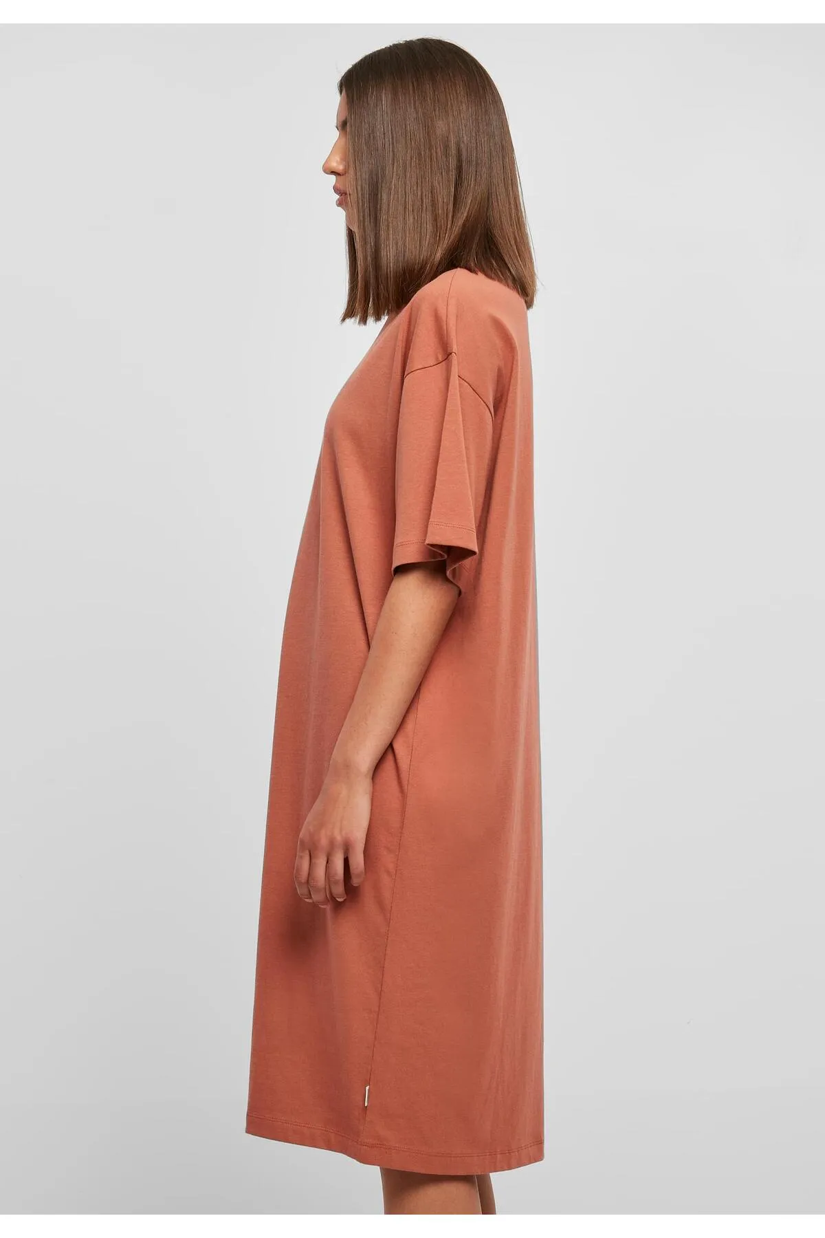 Urban Classics  Langes, übergroßes Bio-T-Shirt-Kleid für Damen