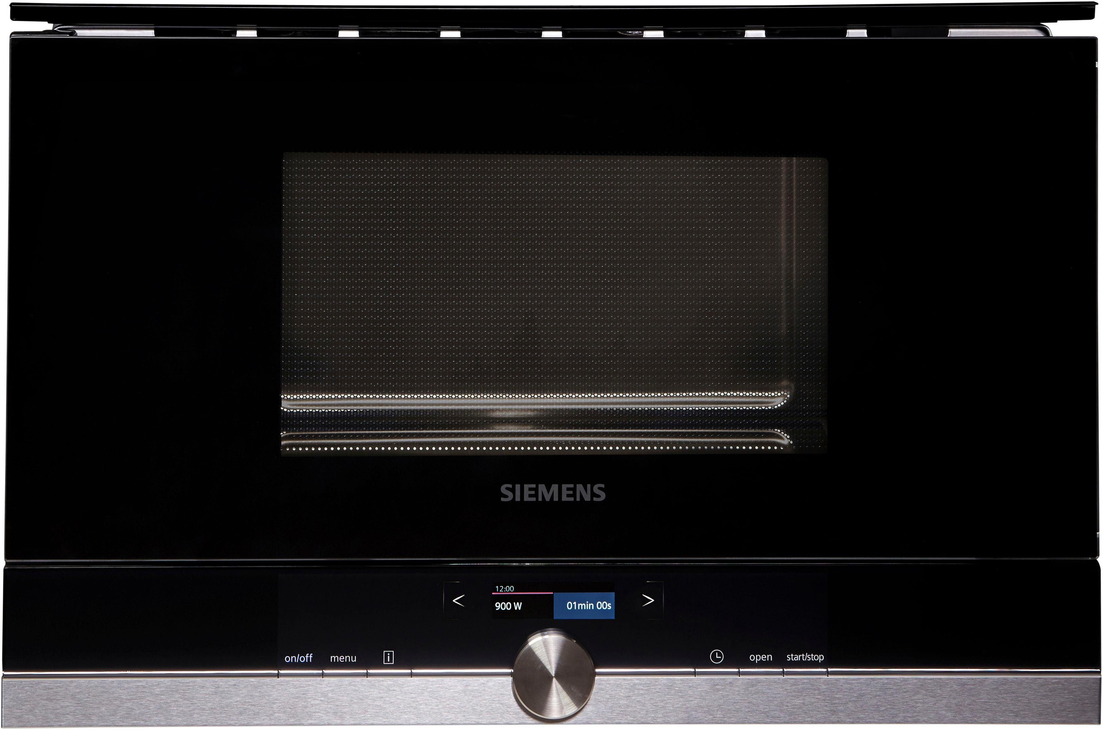 SIEMENS Einbau-Mikrowelle BF634RGS1, Mikrowelle, 21 l