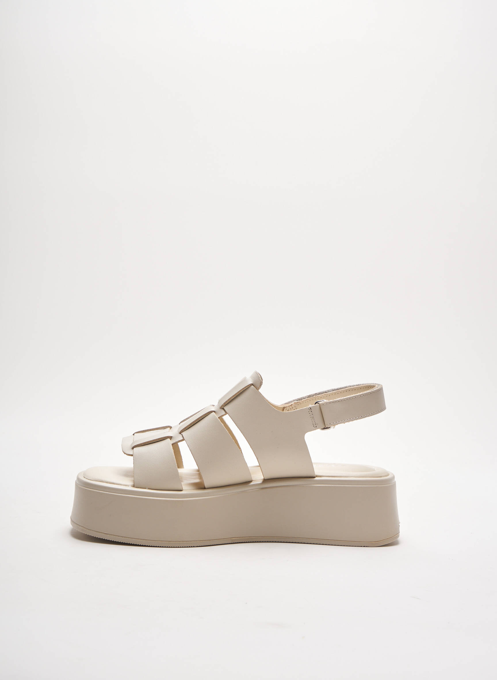 Vagabond Sandales Nu Pieds Femme couleur blanc