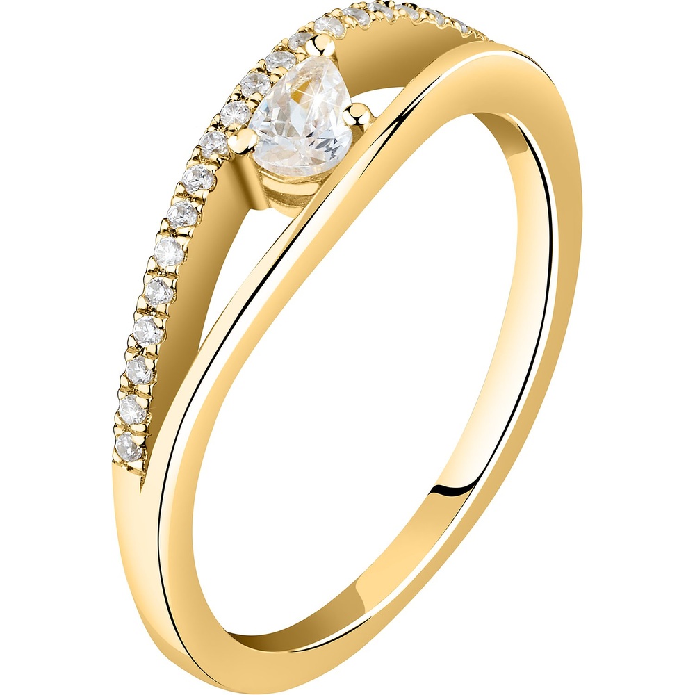 Live Diamond Bague pour femme 375 Or jaune recylé or jaune Bague