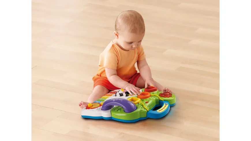 VTech Baby - Spiel- und Laufwagen orange