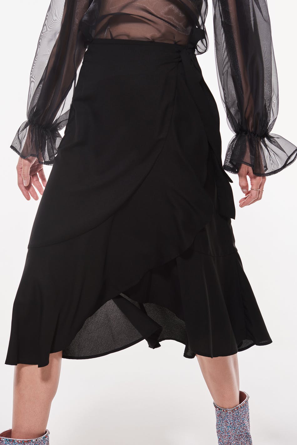 Fran wrap skirt