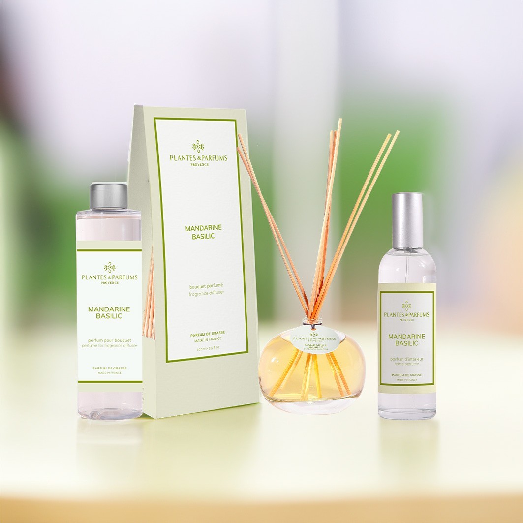 Plantes & Parfums Mandarine Basilic