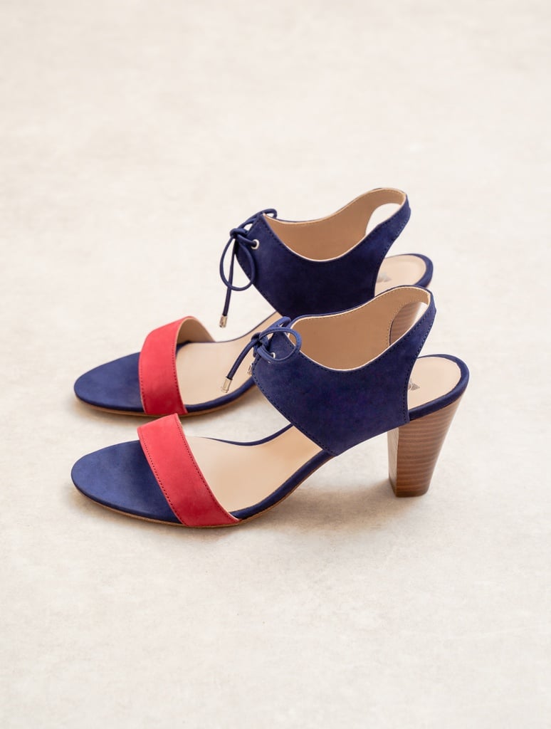 La Perchée - Bleu Cobalt & Framboise