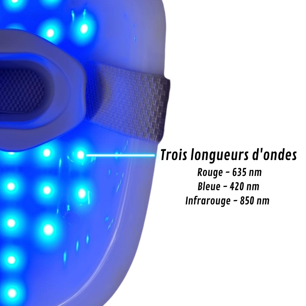 oscience Masque LED CESAM x OSCIENCE par photobiomodulation La dernière génération de maque LED pour combattre les imperfections cutanées !