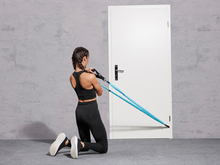 CRIVIT Fitness-Set mit Expandern, in drei Stärken