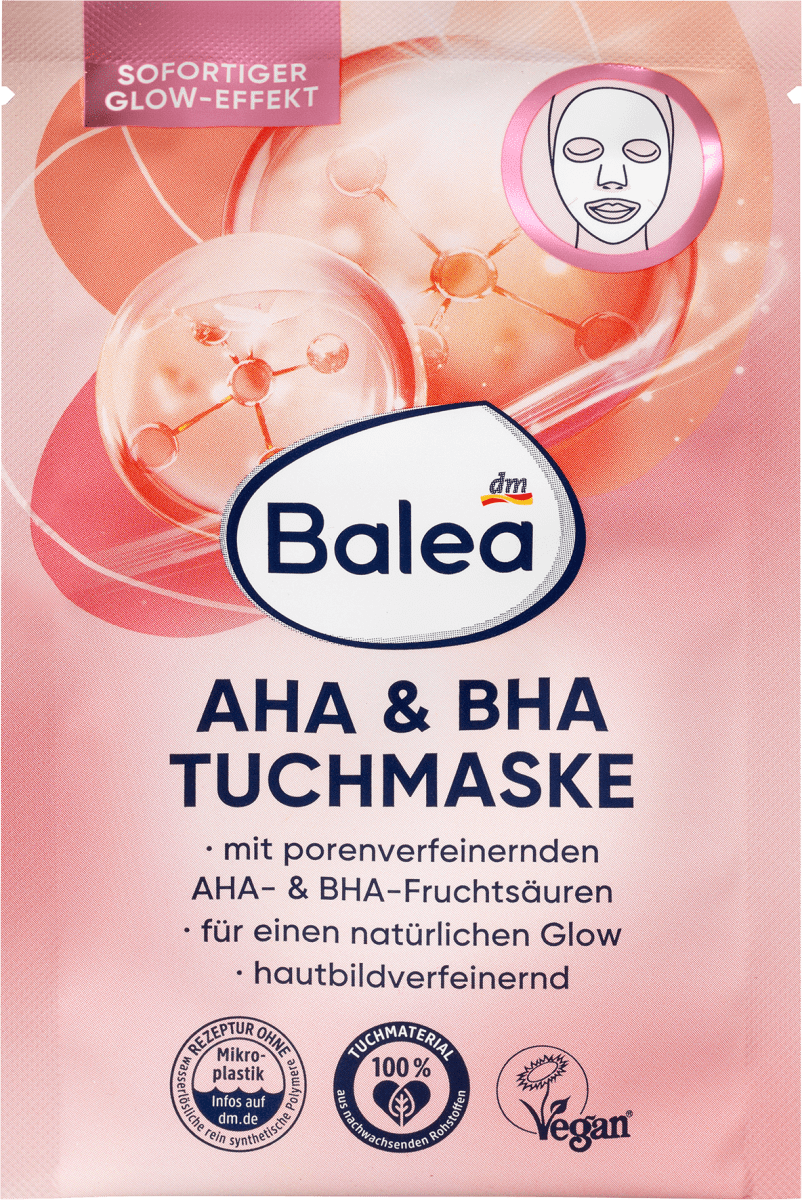 Tuchmaske AHA & BHA, 1 St
