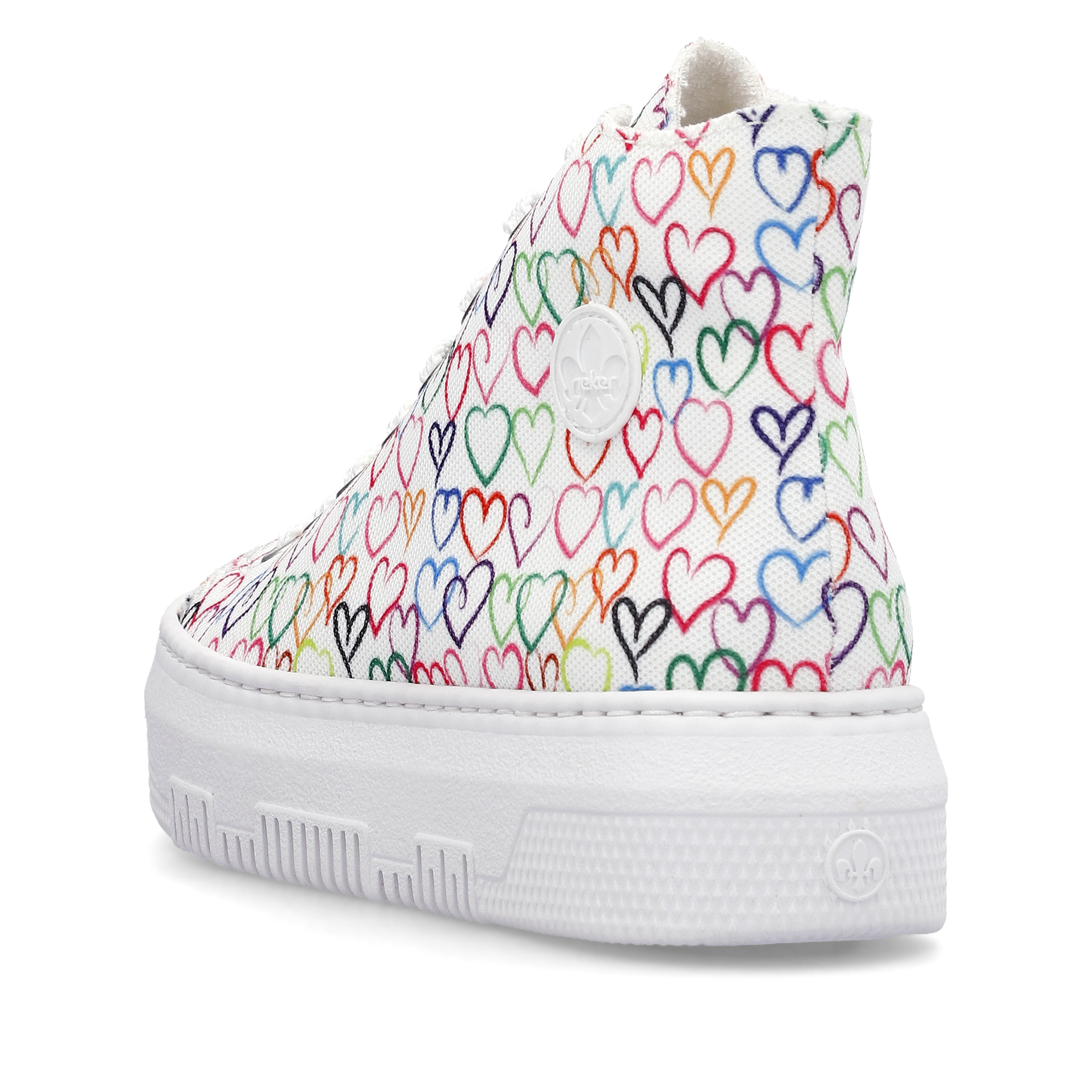 Rieker Damen Sneaker High multicolored