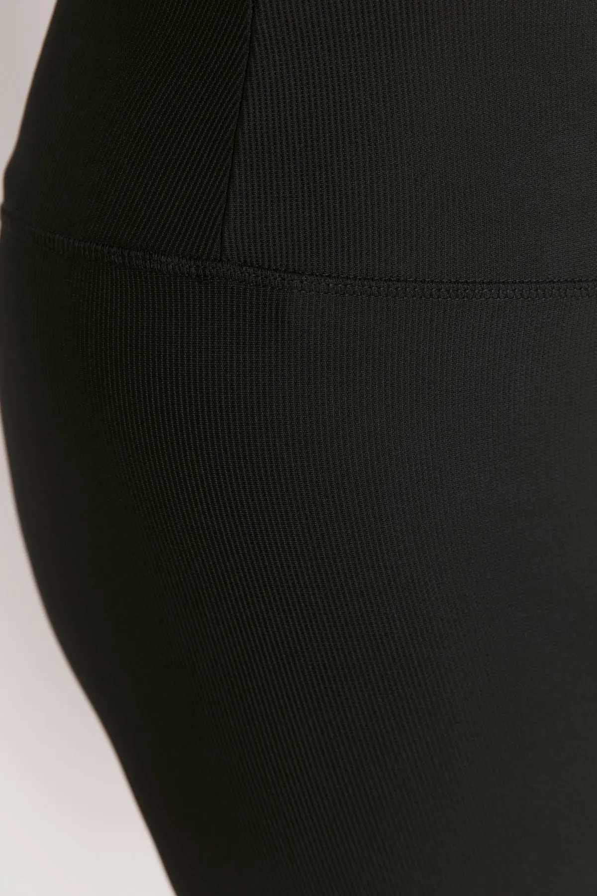 Trendyol Curve  Schwarze schnurgebundene Strickstrumpfhose TBBAW23AY00009
