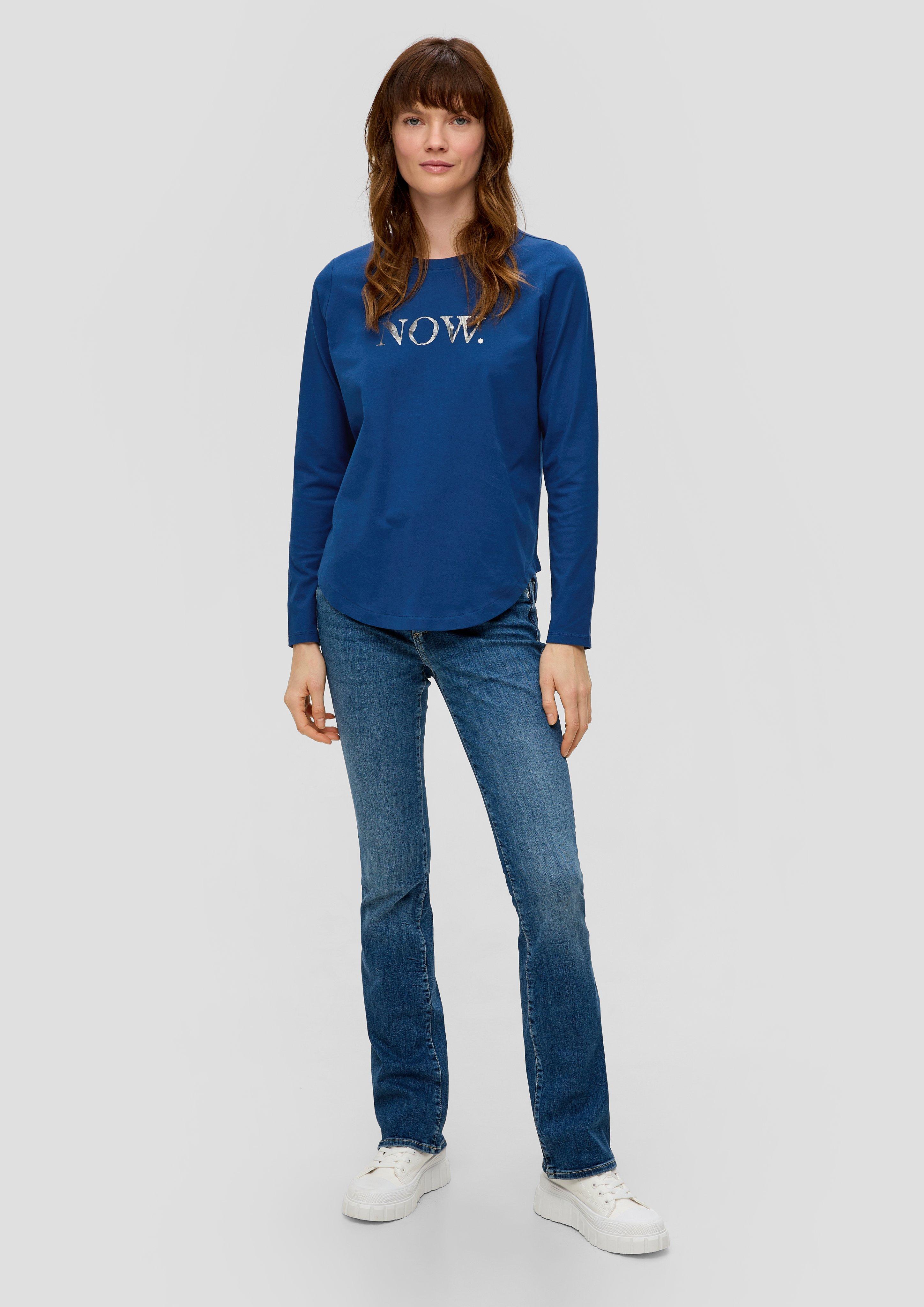 Longsleeve mit Frontprint  2146247-56D1