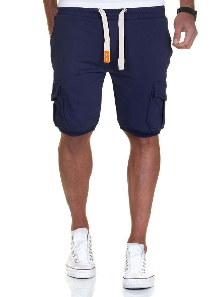 Amaci&Sons Sweathose ECORSE in Navyblau günstig kaufen